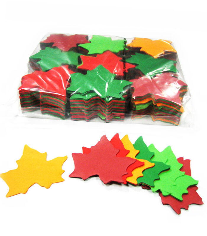 TCM FX - Lassú esésű Konfetti Maple Leaves Ø 100mm - Autumn (Multi) - 1 kg